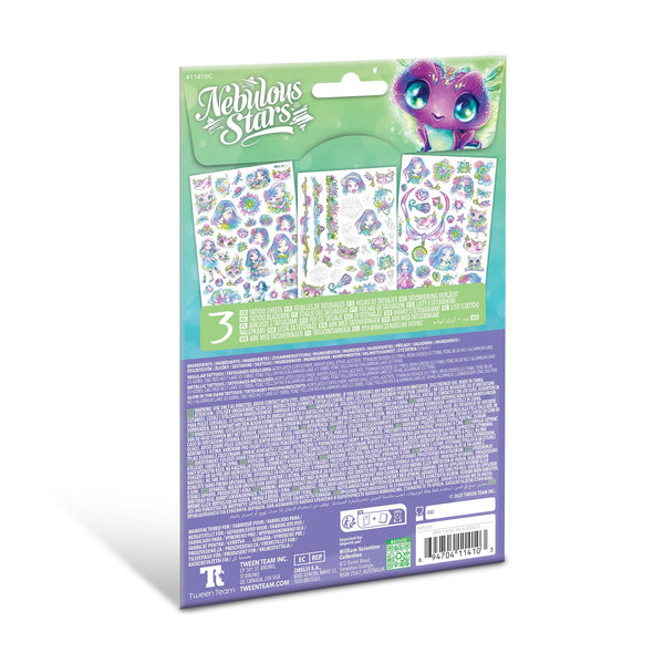 Set zum Herstellen von abwaschbaren Tattoos – Nenuphia 100 Stück