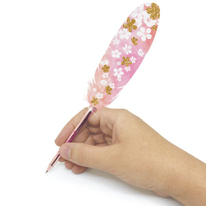 Kugelschreiber mit bunter Feder  - Petulia