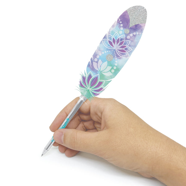 Kugelschreiber mit bunter Feder – Nenuphia