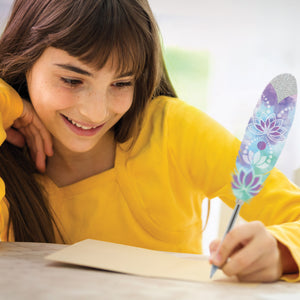 Kugelschreiber mit bunter Feder – Nenuphia