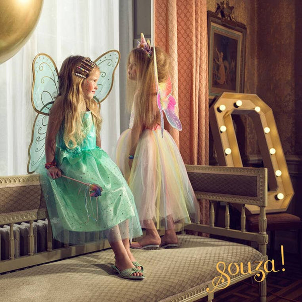 Kostüm – Kleid und Schmetterlingsflügel der Fee Camille, 3–4 Jahre