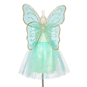 Kostüm – Kleid und Schmetterlingsflügel der Fee Camille, 3–4 Jahre