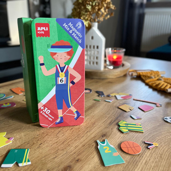Magnetisches Puzzlespiel Mix&Match – Sport - Tublu.de