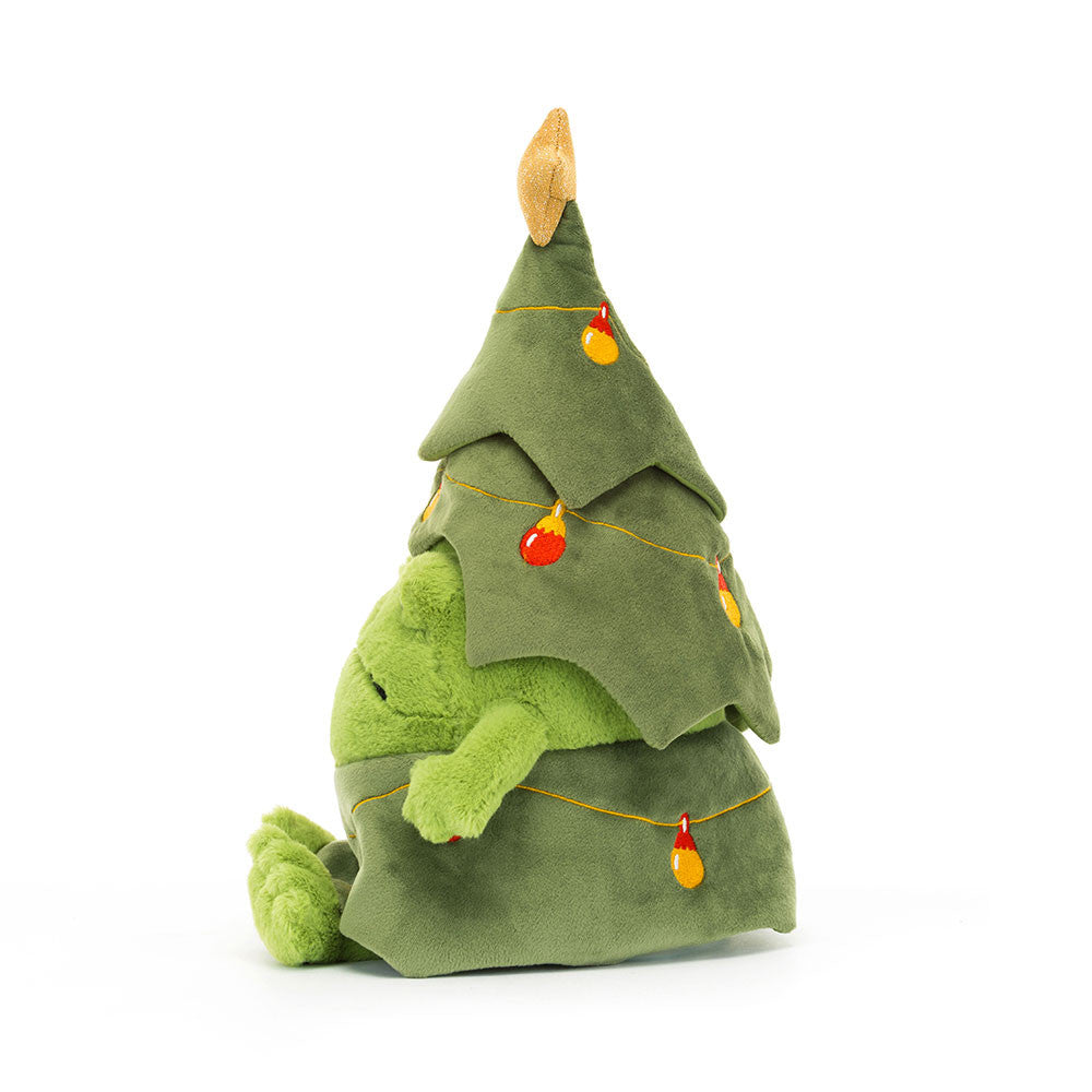 Plüsch-Regenfrosch – Ricky Weihnachtsbaum 16 cm