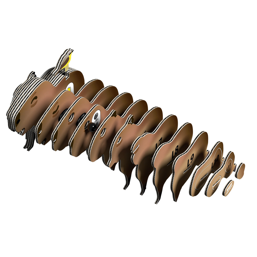 Öko-3D-Puzzle – Capybara