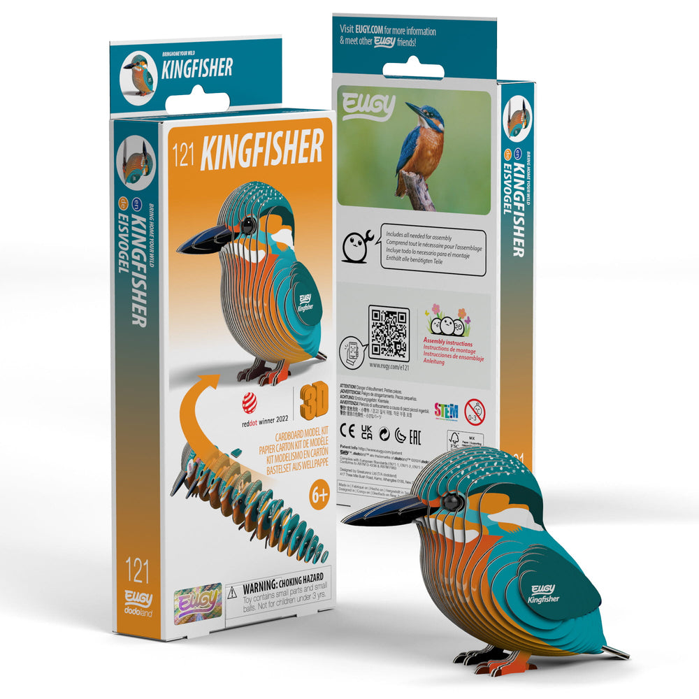 Öko-Puzzle 3D – Eisvogel - Tublu.de