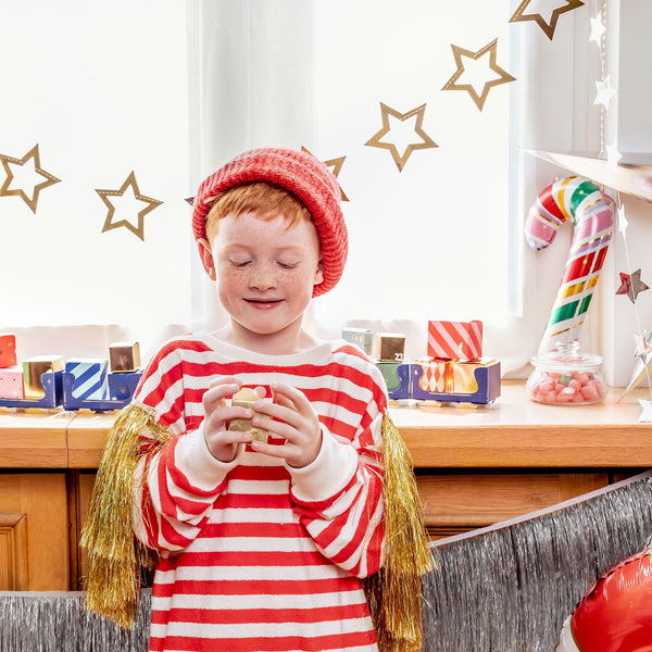 Folienballon 5 Stück – Zuckerstange 18,5 x 35 cm