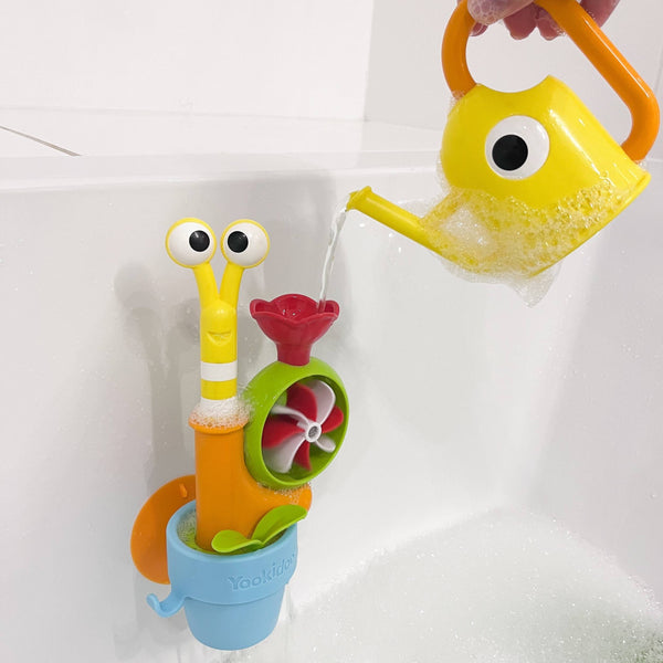 Badespielzeug - Pop-up-Schnecke mit Gießkanne