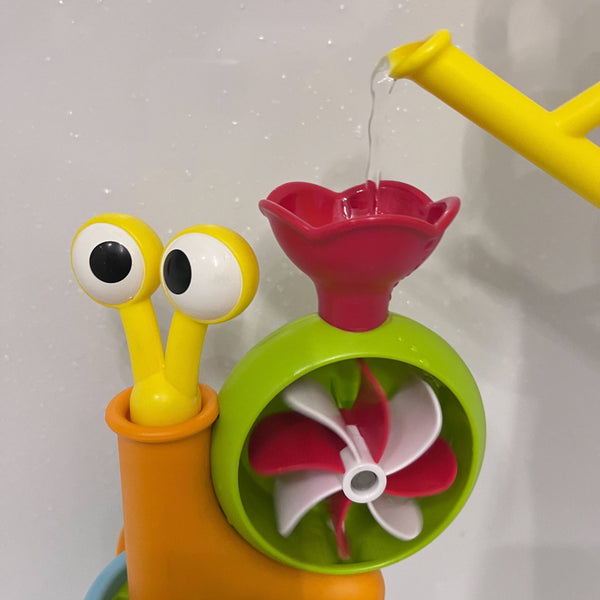 Badespielzeug - Pop-up-Schnecke mit Gießkanne