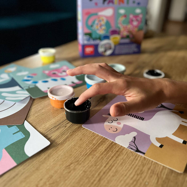 Mein erstes Kunstset – Fingerfarben - Tublu.de