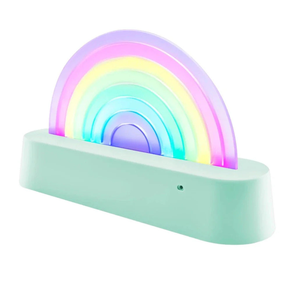 Bunte tanzende Lampe - Mint