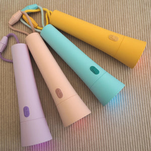 Taschenlampe mit Farbwechsel und Lichtregelung - Rosa