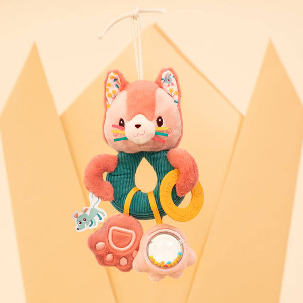 Multifunktionale Rassel – Katze Jeanne 9 m+