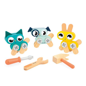 Holztiere zum Zusammenbauen Brico'Kids