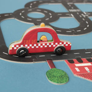 Taschen-Kooperationsspiel Roads – Straßen