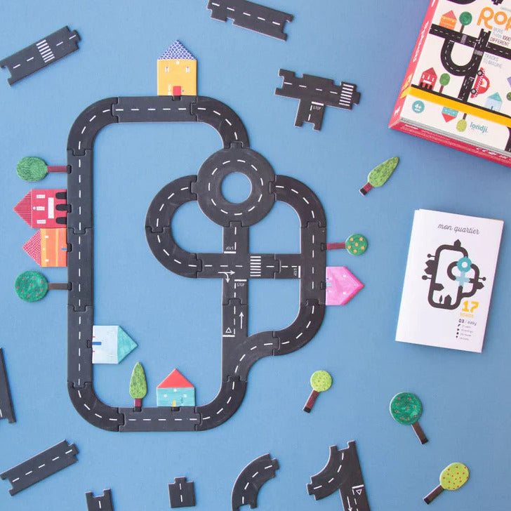 Taschen-Kooperationsspiel Roads – Straßen
