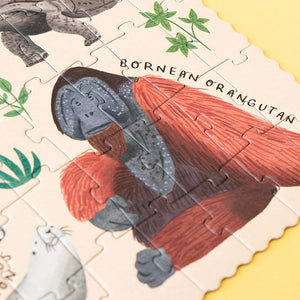 Puzzle Life – Gefährdete Tierarten, 200 Teile