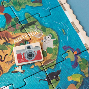 Puzzle mit Beobachtungsspiel – Animal Planet 70 Teile