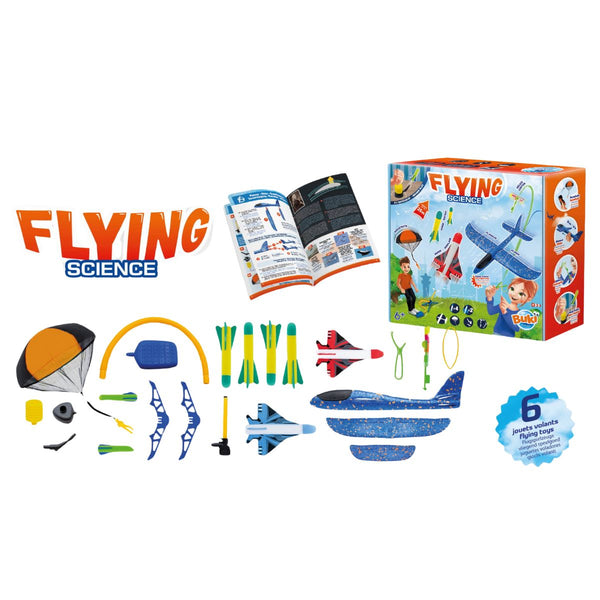 Set mit 6 Spielzeugen – Fliegendes Lernen