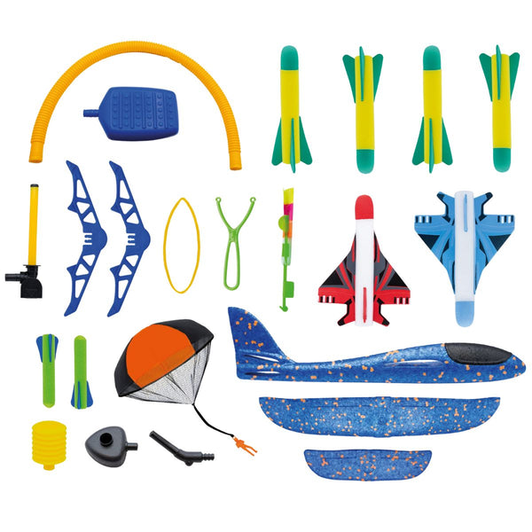 Set mit 6 Spielzeugen – Fliegendes Lernen