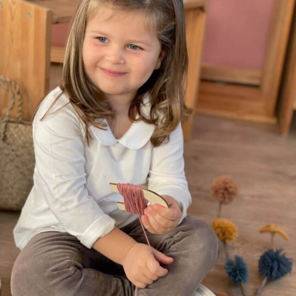 Walizka z zestawem do trykotażu dla dzieci Egmont Toys - Tublu.de