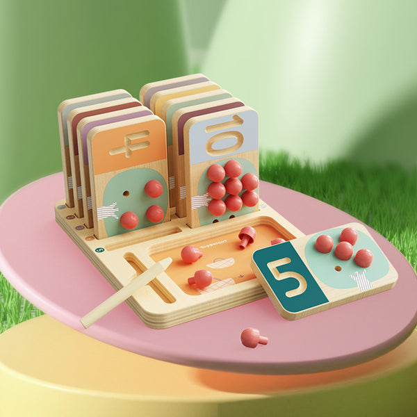 Lernspielzeug zum Erlernen des Zählens – Ich zähle Früchte