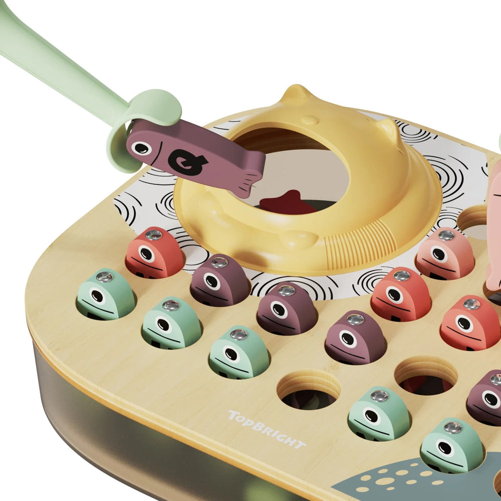 Magnetisches Geschicklichkeitsspiel – Fische fangen ABC - Tublu.de