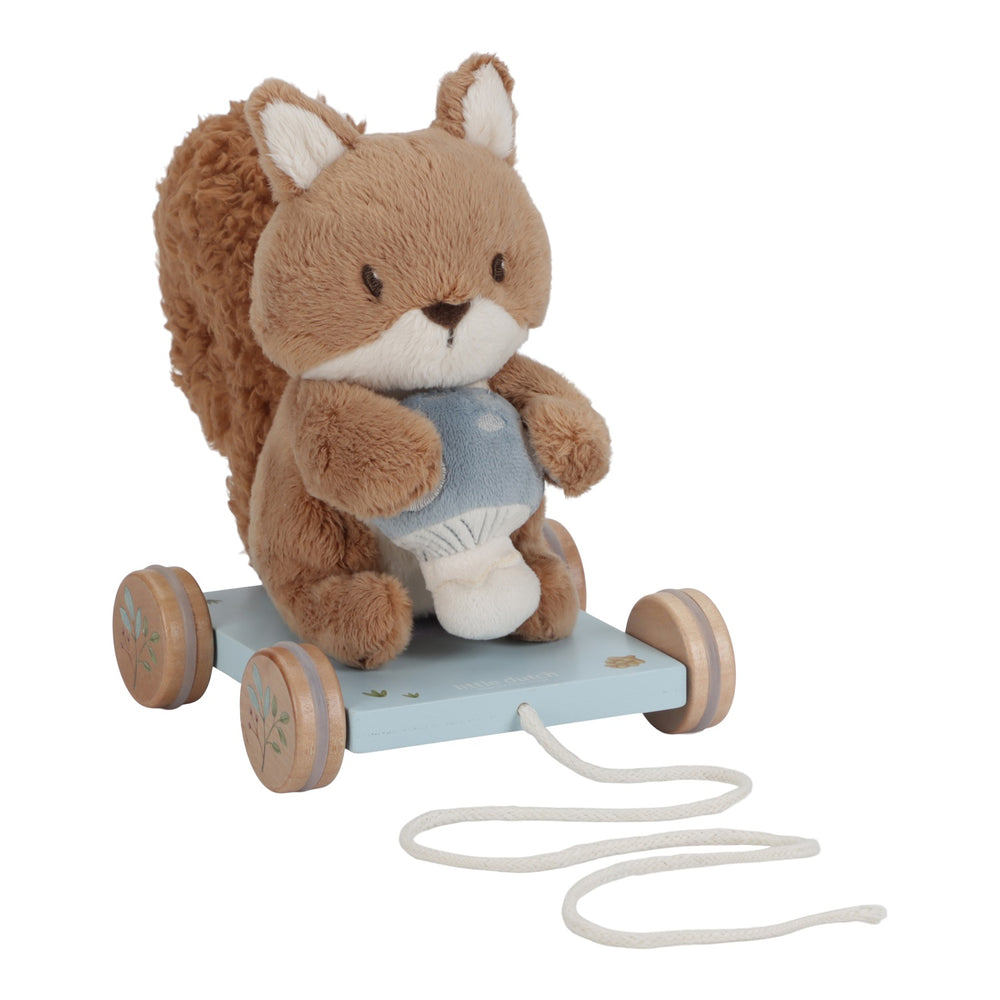 Eichhörnchen mit Rollen zum Ziehen – Forest Friends