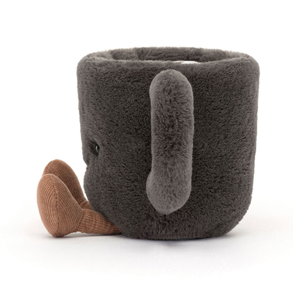 Plüsch-Tasse „Fröhliche Tasse Kaffee“ 14 cm