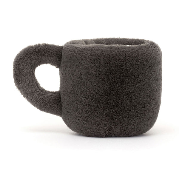 Plüsch-Tasse „Fröhliche Tasse Kaffee“ 14 cm