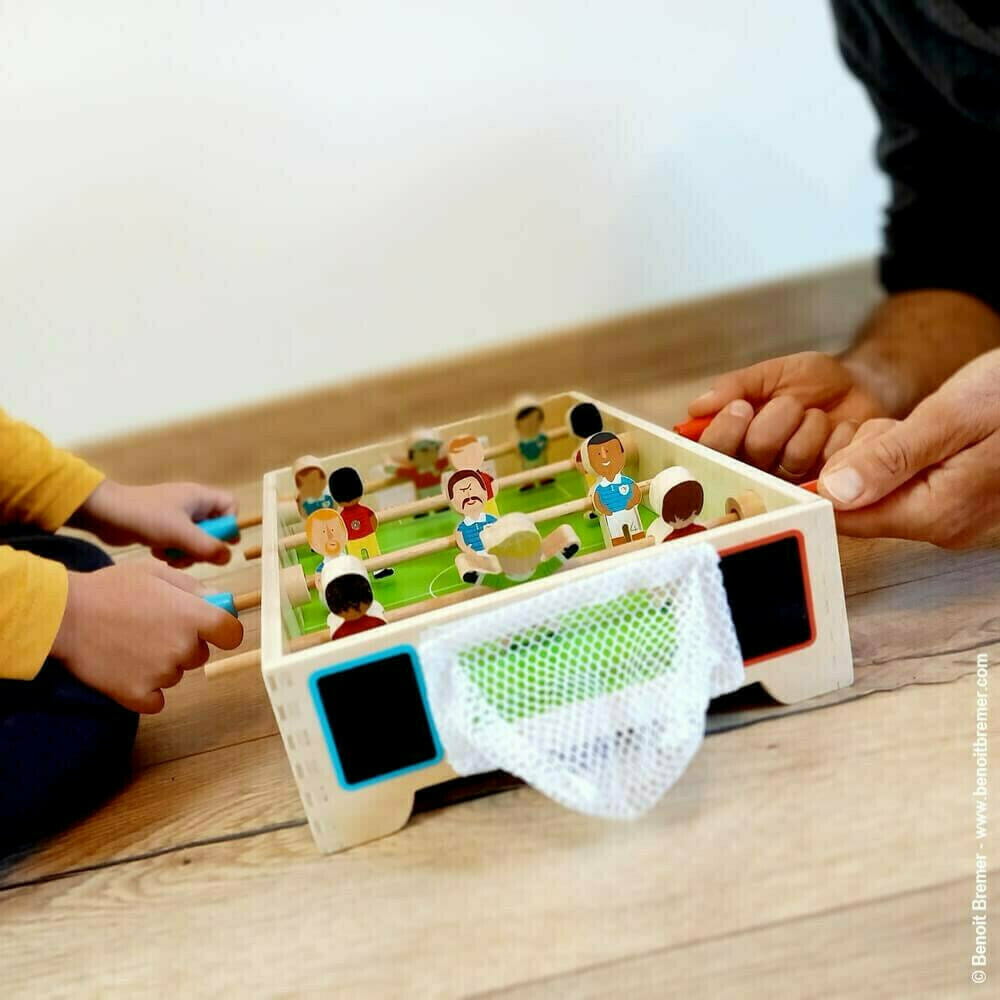Mini-Tischfußball