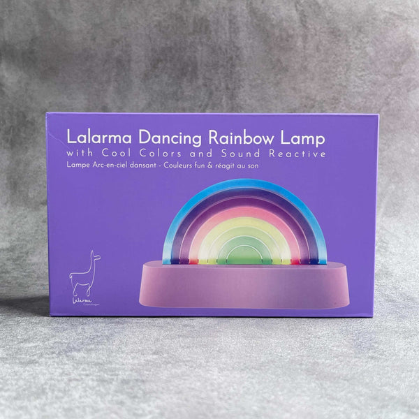 Bunte tanzende Lampe - Lila
