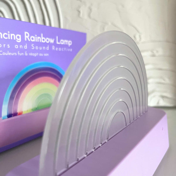 Bunte tanzende Lampe - Pink