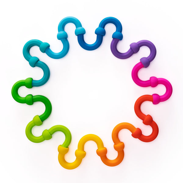 Półokrągłe Klocki Fat Brain Toys - Plip Links - Tublu.de