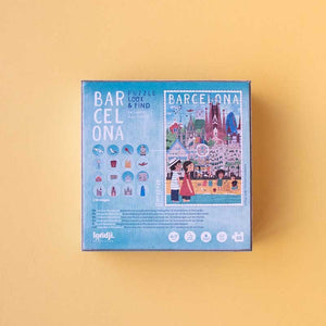 Puzzle mit Beobachtungsspiel – Barcelona 50 Teile