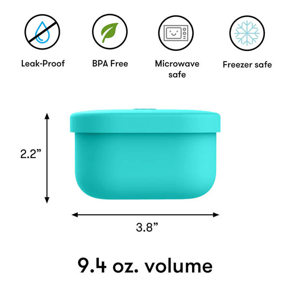 Snackbehälter für die Lunchbox OmieSnack – Teal