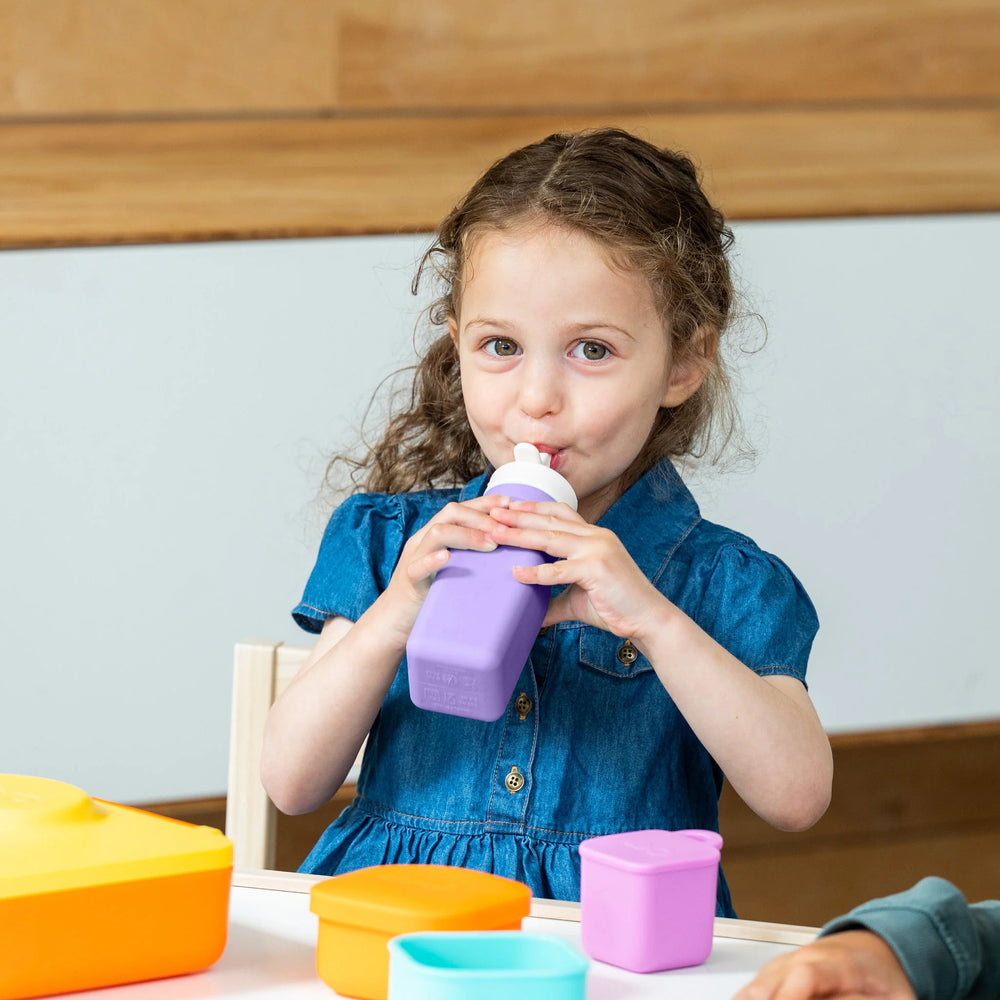 Trinkflasche für Kinder OmieBottle – Lilac