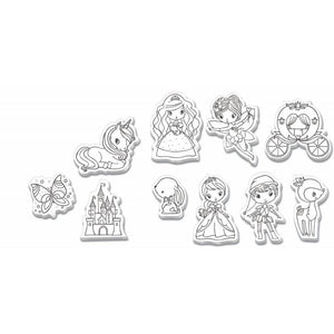 Schaumstoffstempel  - Feen und Prinzessinnen