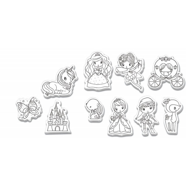 Schaumstoffstempel  - Feen und Prinzessinnen