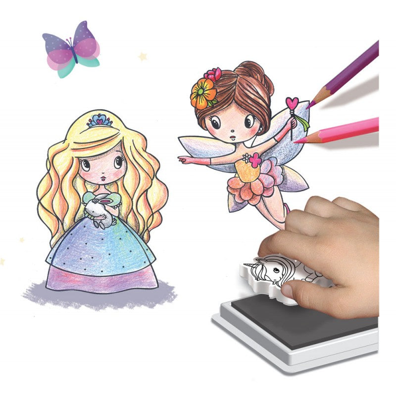 Schaumstoffstempel  - Feen und Prinzessinnen