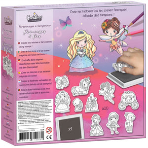 Schaumstoffstempel  - Feen und Prinzessinnen