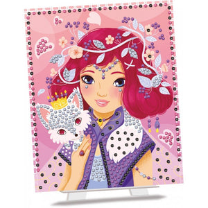 Kunstset mit Diamanten  - Mädchen