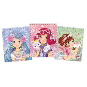 Kunstset mit Diamanten  - Mädchen