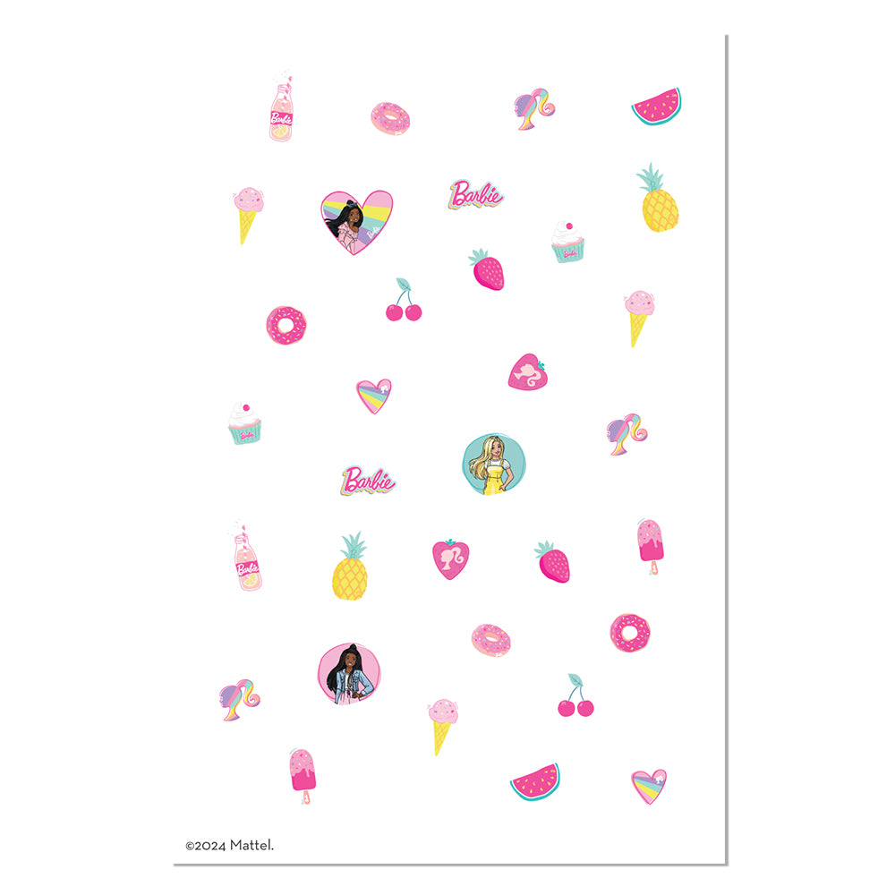Nagelsticker Kinder Barbie - Happy Vibes