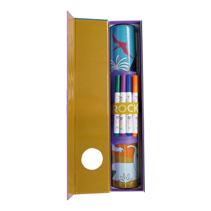 Silikonowa Mata do Kolorowania, Gry i Zabawy Floss&Rock - Dinozaury - Tublu.de