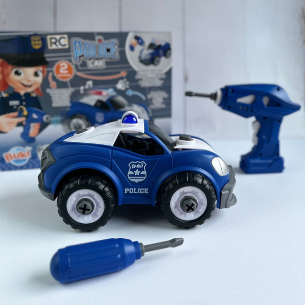 Bausatz zum Zusammenbauen – Ferngesteuertes Polizeiauto