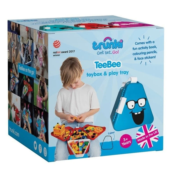 Tragbare Box, Spielzeugkiste TeeBee – rot