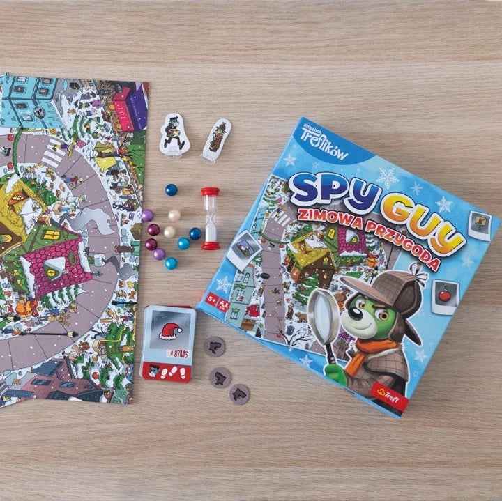Brettspiel - Spy Guy Winter Adventure PL