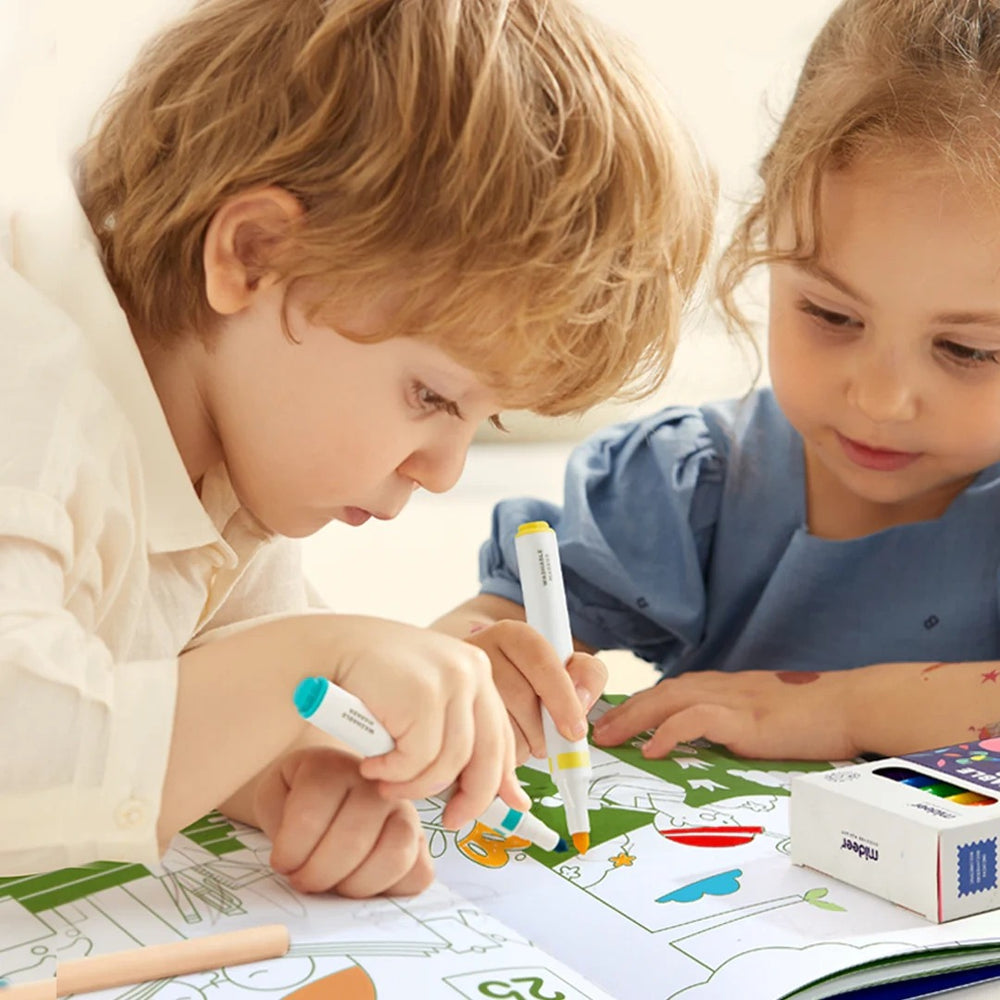 Malbuch für Kinder – Rosa