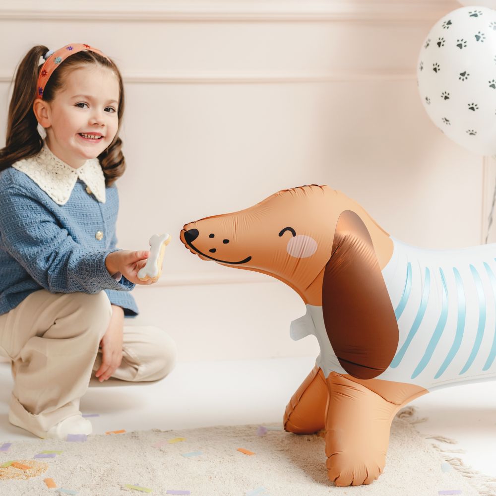 Stehender Folienballon – Dackel 89 x 58 cm